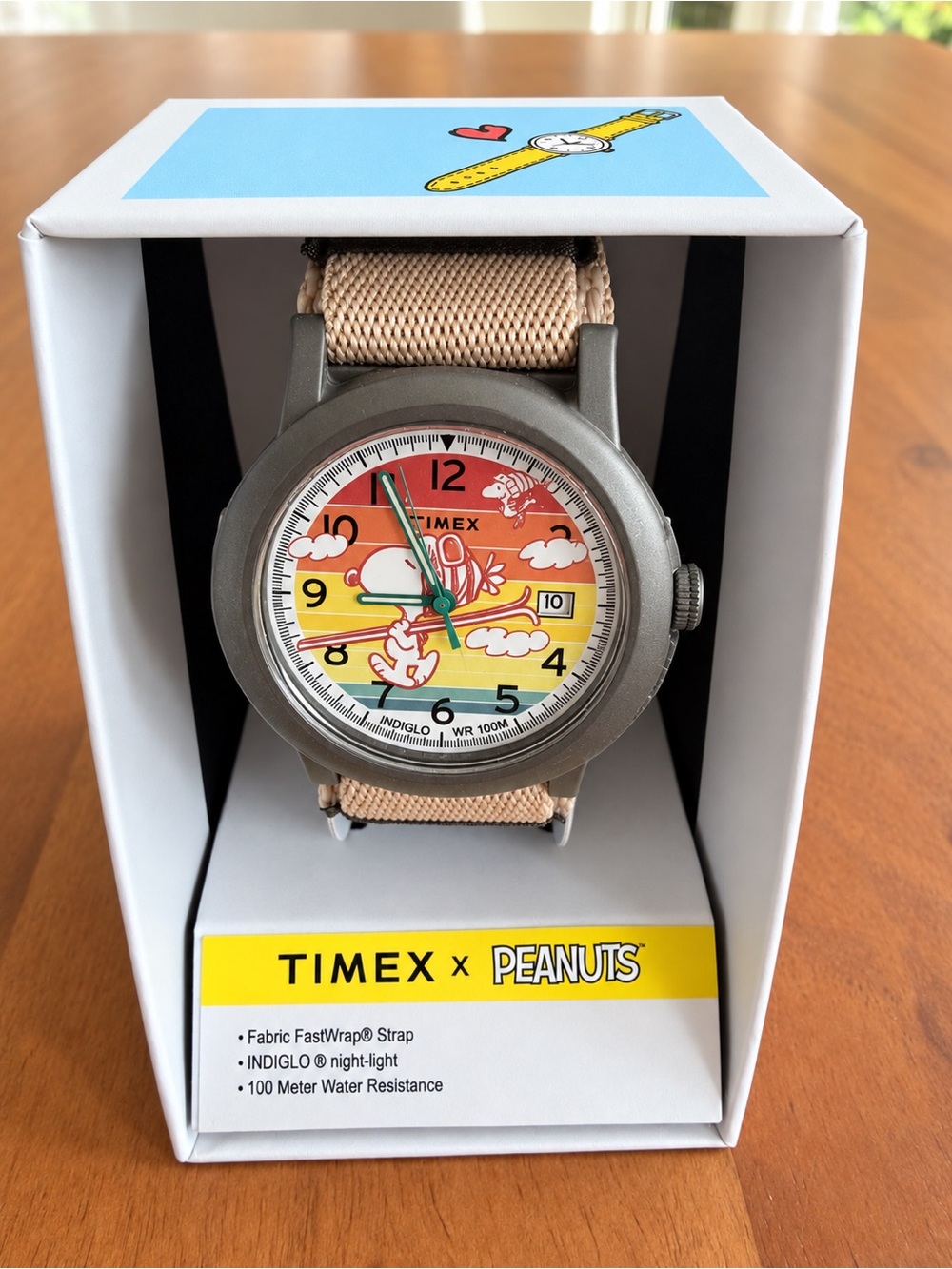⌚️🐾 Timex x Peanuts Snoopy Beagle Scout Watch | NWT | INDIGLO | 100M